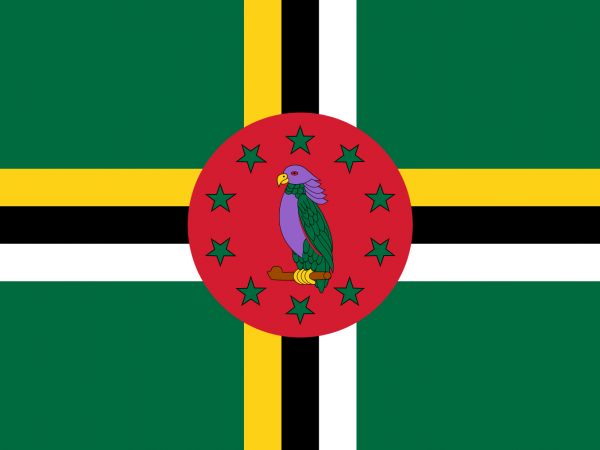 Dominica, Flagge, Karibikguide + USA