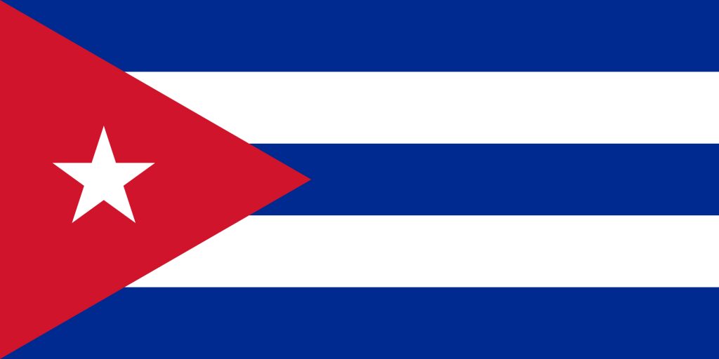 Kuba, Flagge, Karibikguide + USA
