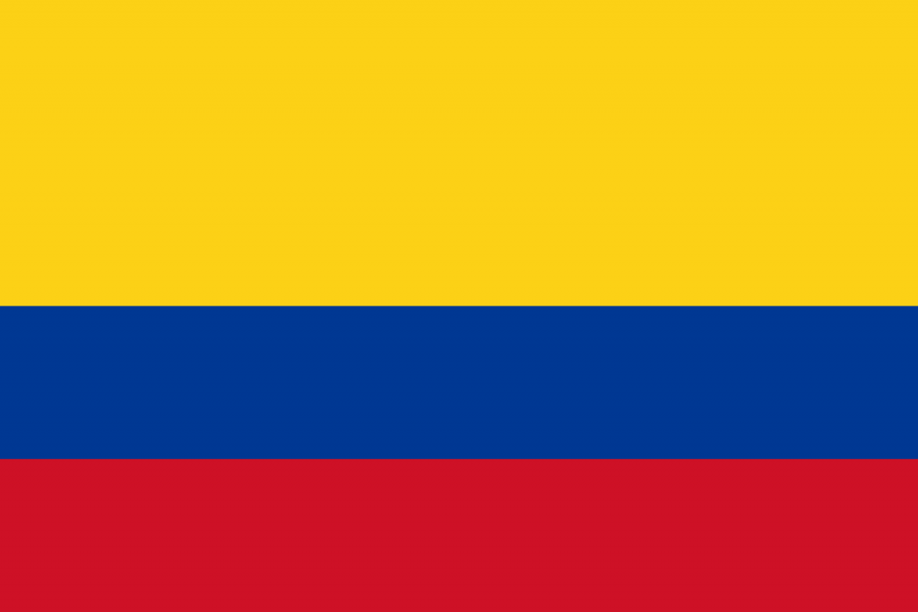 Kolumbien, Flagge, Karibikguide + USA