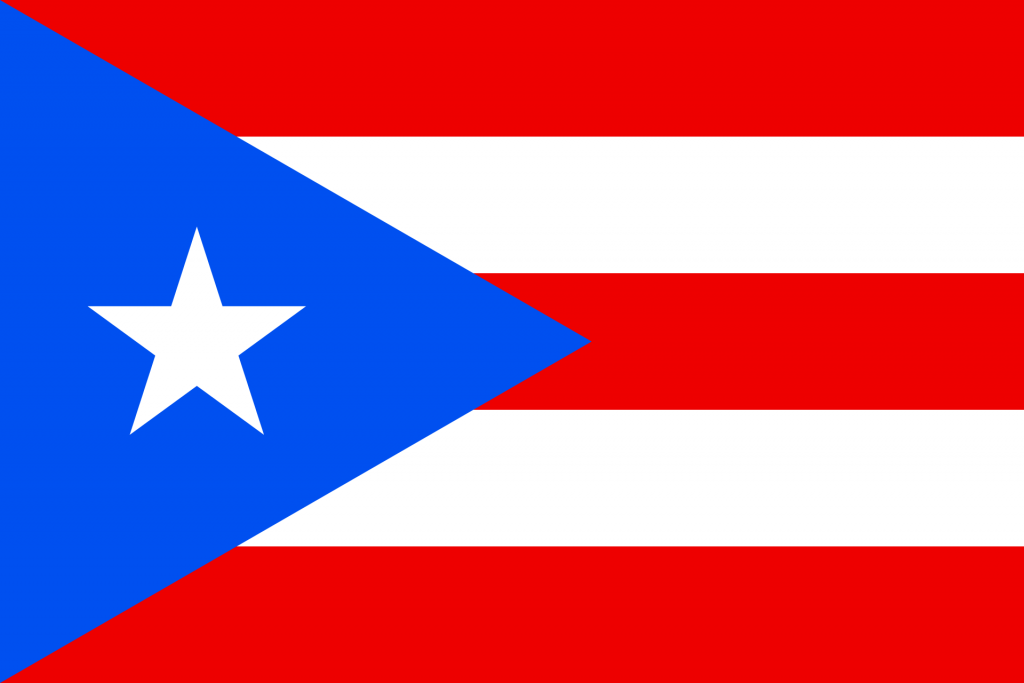 Puerto Rico, Flagge, Karibikguide + USA