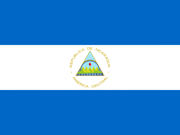 Nicaragua, Flagge, Karibikguide + USA