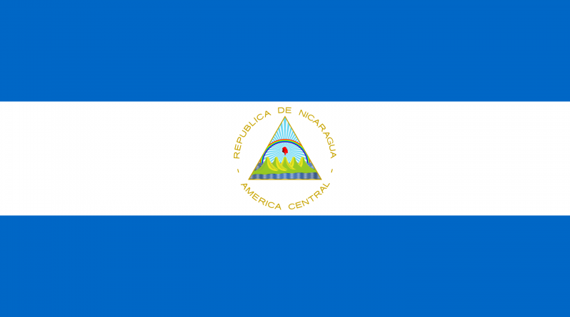 Nicaragua, Flagge, Karibikguide + USA