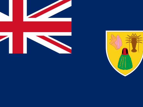 Turks & Caicos Flagge, Karibikguide + USA