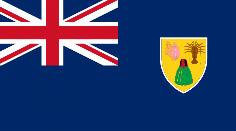 Turks & Caicos Flagge, Karibikguide + USA