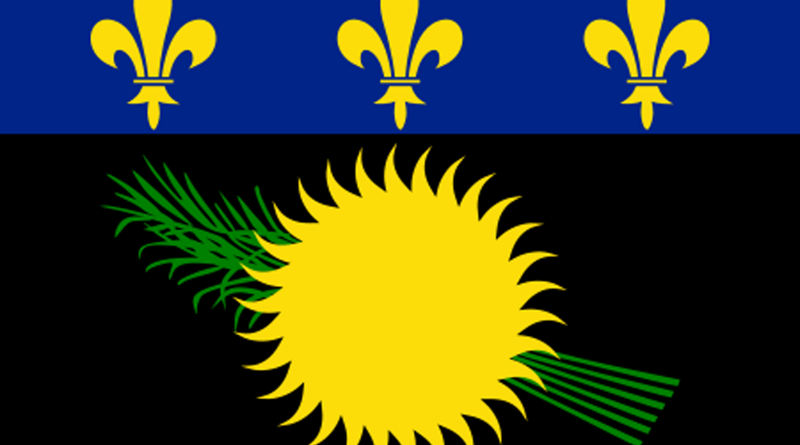 Guadeloupe, Flagge, Karibikguide + USA