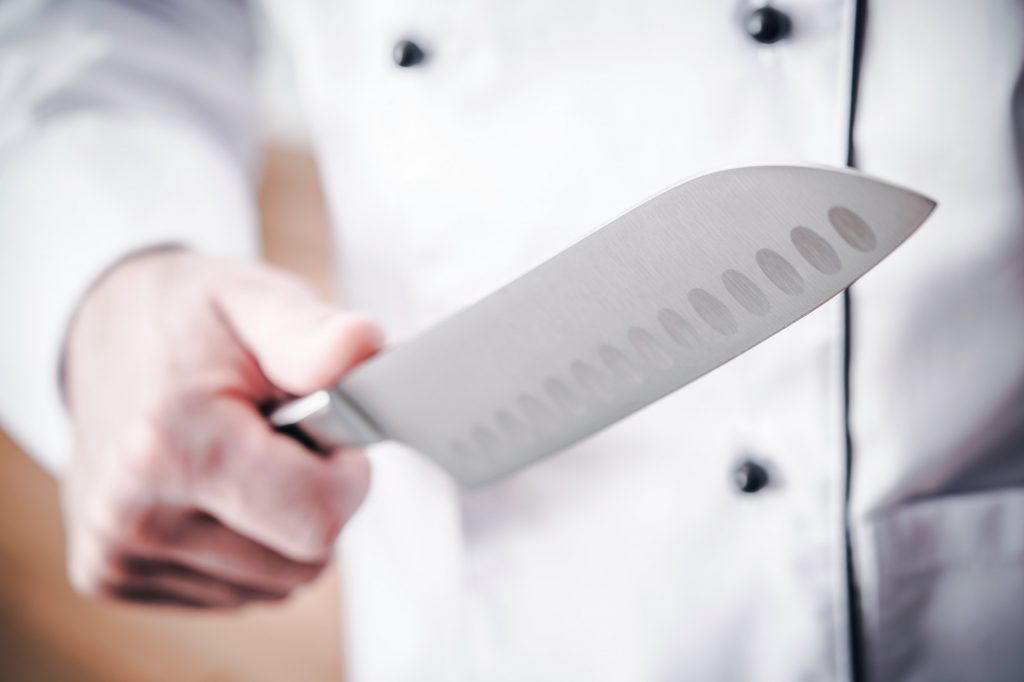 Kitchen Chef with Knife