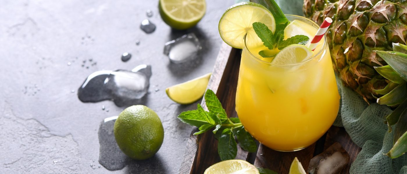 Cold Pineapple Cocktail