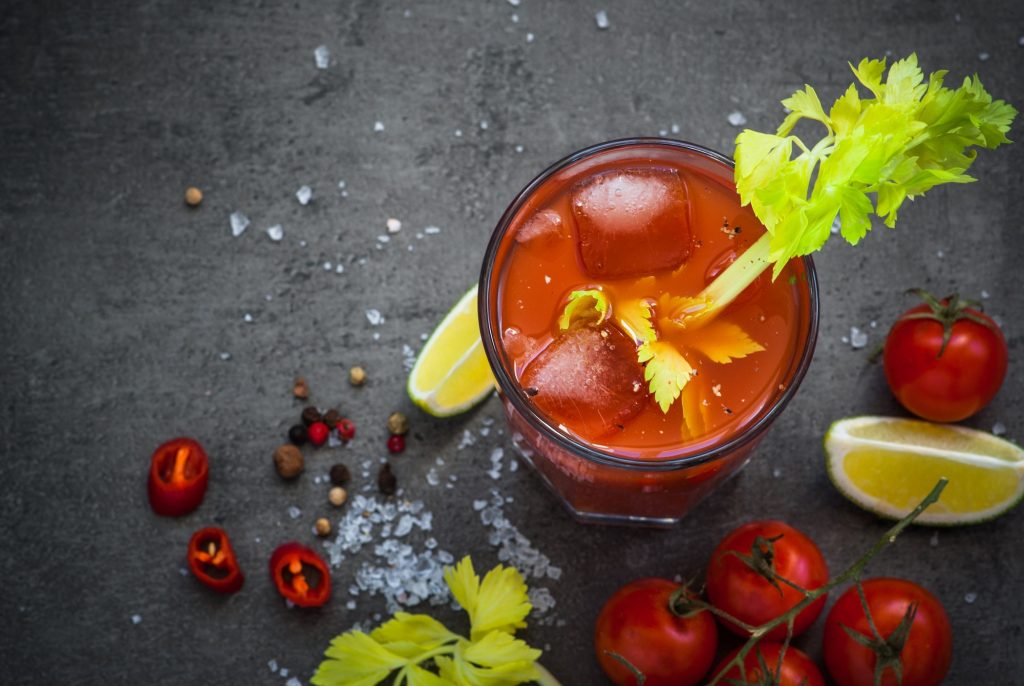 Bloody Mary coktail.