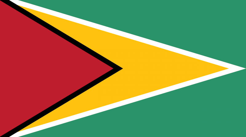 Guayana, Flagge, Karibikguide + USA