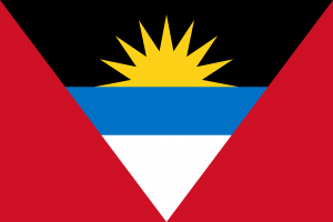 Antigua & Barbuda, Flagge, Karibikguide + USA