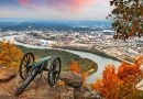 Chattanooga, Tennessee, USA View from Lookout Mountain