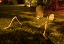 Halloween Garden Decoration in USA