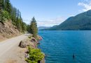 Lake Cushman and the Olympic Mountains of Washington State